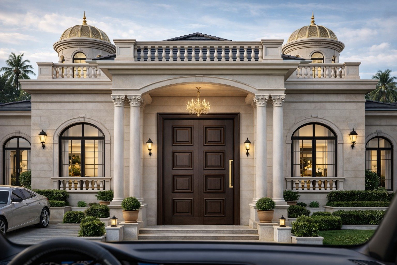 Right Door modern house entrance door application